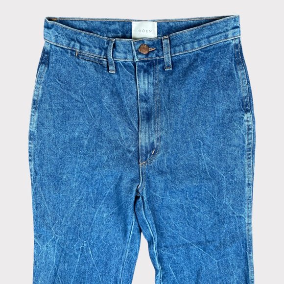 NWOT Doen Authentic Vintage Melody High Rise Flare Denim Jeans Women's Size 27 - Picture 9 of 16